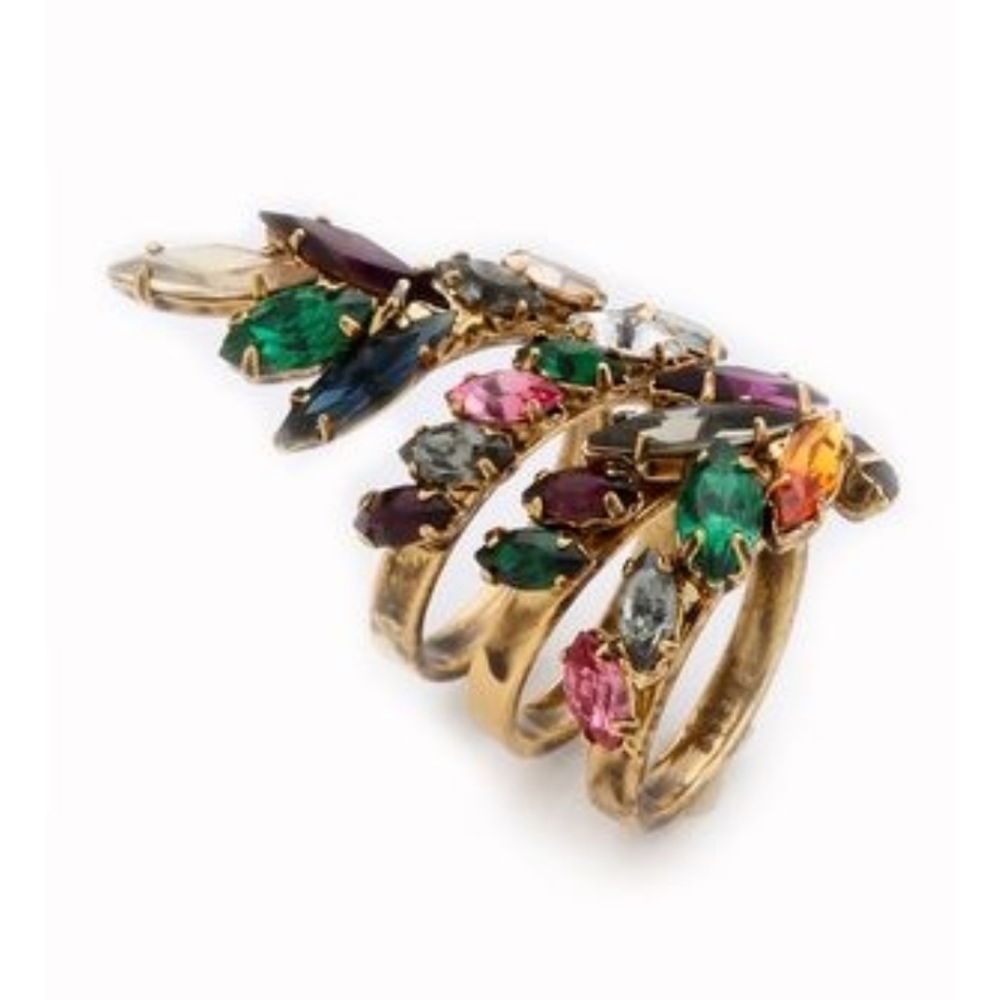 Erickson Beamon Multi Cluster Ring